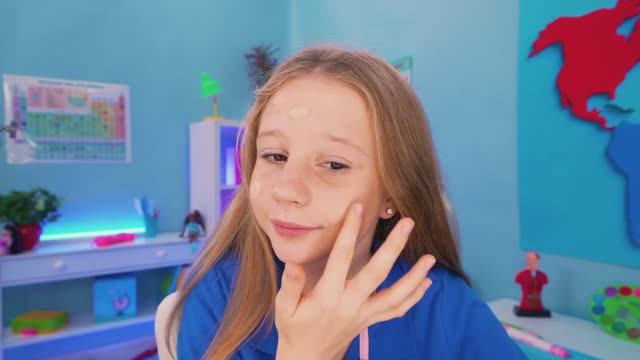 Nastya Is Getting Ready For The School Ball