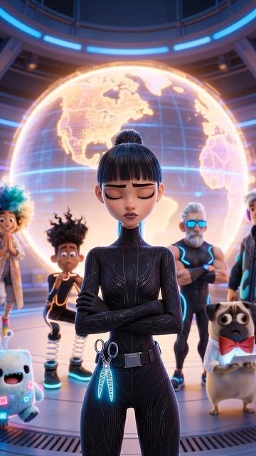 Серия 3 ИИ сериала “Нейростудия”