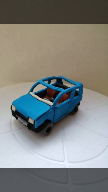 мои все машины из пластилина