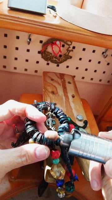 колье, шлифовка.