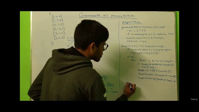 125 - Backtracking  Recursion - Permutations (LeetCode 46)