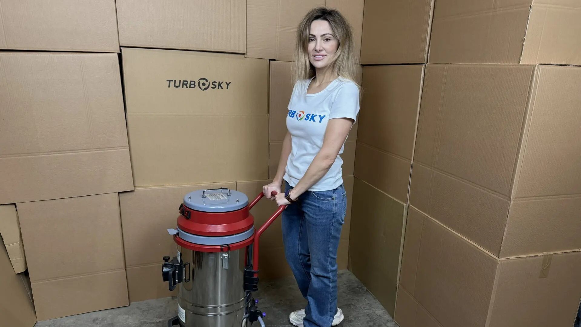 Пылесос промышленный TURBOSKY IV-20