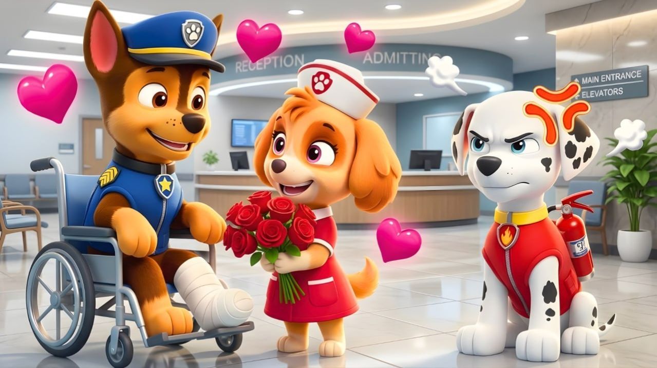 о, нет! Неужели СКАЙ влюбилась в ЧЕЙЗА! Неужели МАРШАЛЛ предал ее? «Щенячий патруль»