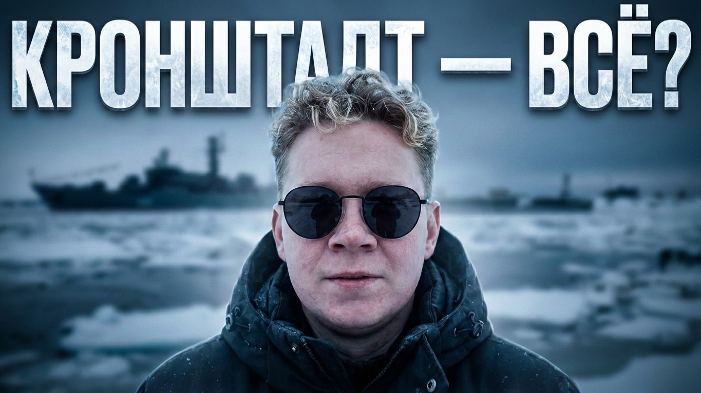 КРОНШТАДТ — ВСЁ?! ☠️ Морозный влог с ОСТРОВА ФОРТОВ