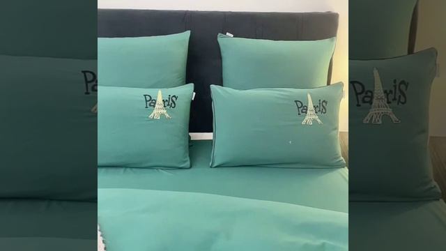 Комплект постельного белья «Зелёная башня»