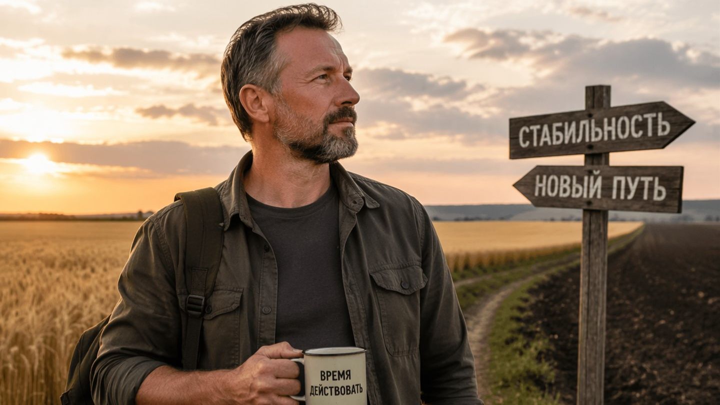 Мужское открытие: выход за пределы привычного после 45 лет. Путь мужчины 3.0