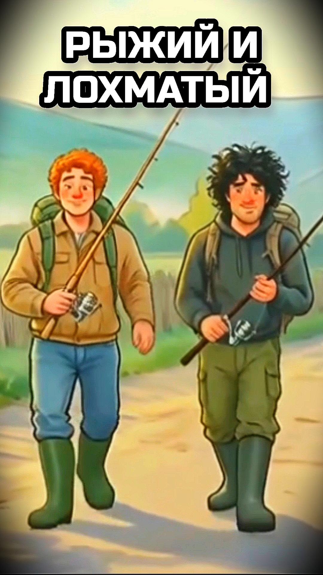 РЫЖИЙ И ЛОХМАТЫЙ. Музыка ИИ.