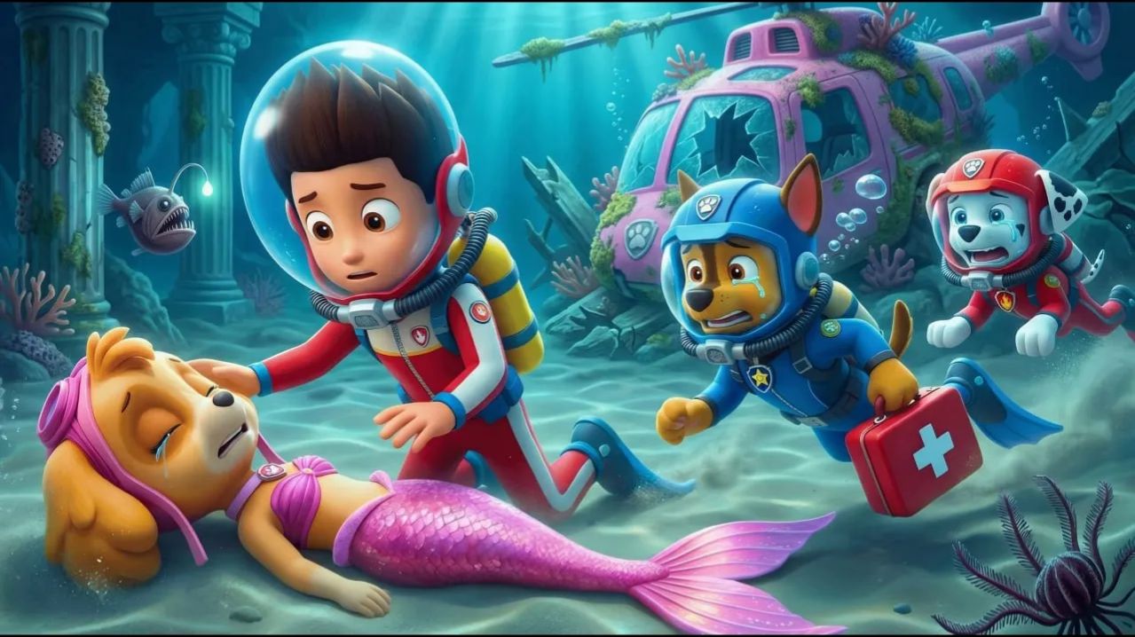 о, нет! ПРОСЫПАЙСЯ, РЫБОЧЕНОК СКАЙ! 😱🌊