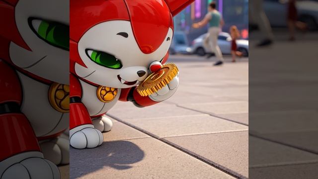 Робот-кот Мурбот: миссия спасения 🐱✨ Поиск шестерёнки