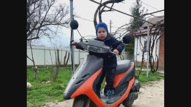 Старичок Honda Dio для покатушки. Заменил свечу зажигания и обалдел