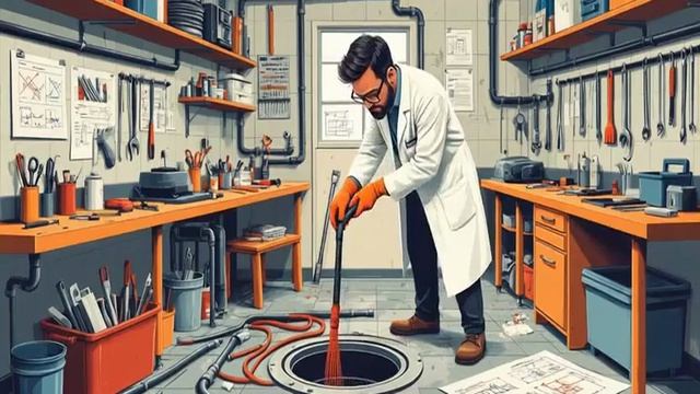 Применение гранулированных средств для прочистки труб канализации