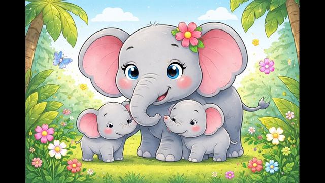 Мама Слониха - Весёлая Песенка