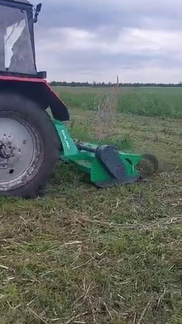 Видео от клиента мульчер KERLAND в работе с трактором #kerland #керланд