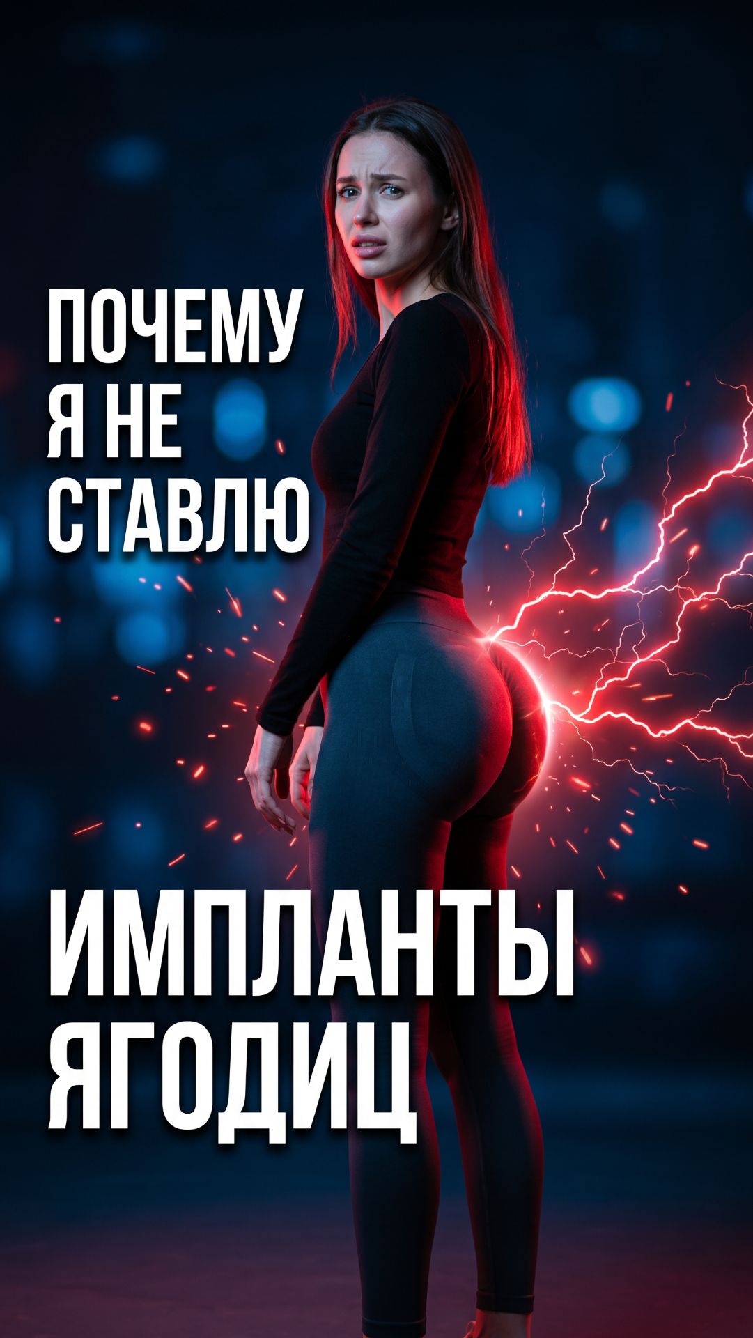 Массивные ягодицы на тонких ногах — мозг сразу видит диспропорцию 👇