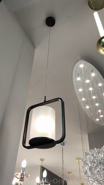 Подвесной светильник NEWPORT 3951/S Black+gold