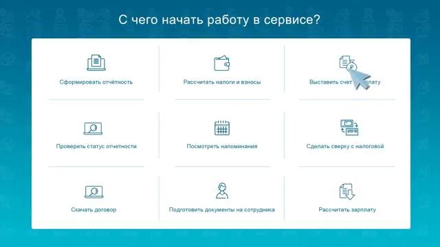 Основные возможности сервиса  Мое дело