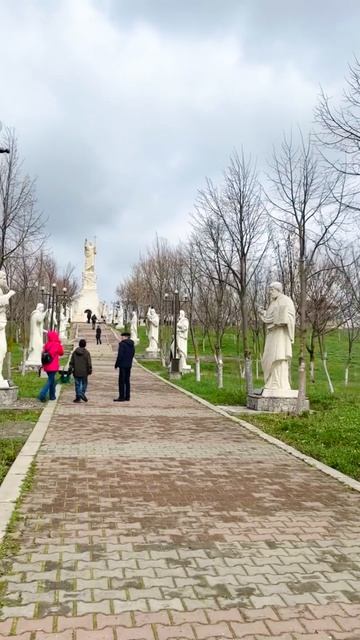 Самая высокая статуя Христа в России в Ессентуках