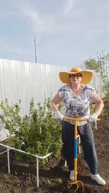 РАБОТАЕМ НА ОГОРОДЕ