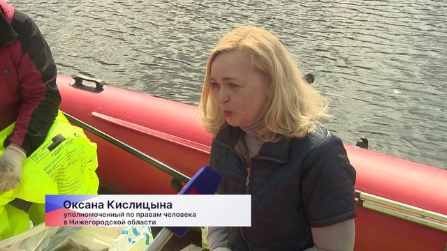 В Нижнем Новгороде на берегу Мещерского озера прошёл субботник в рамках акции «Вода России»