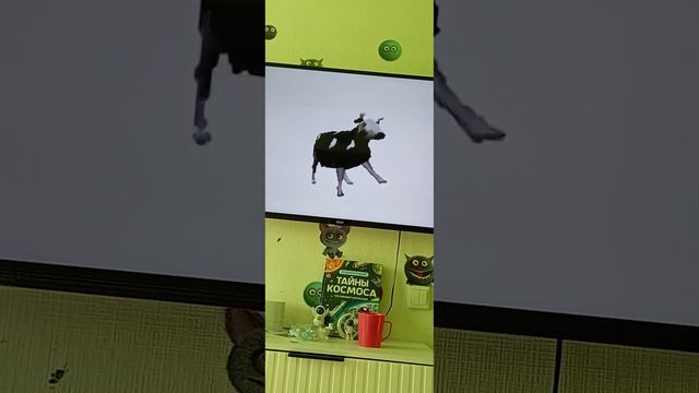 танцующей корова мем