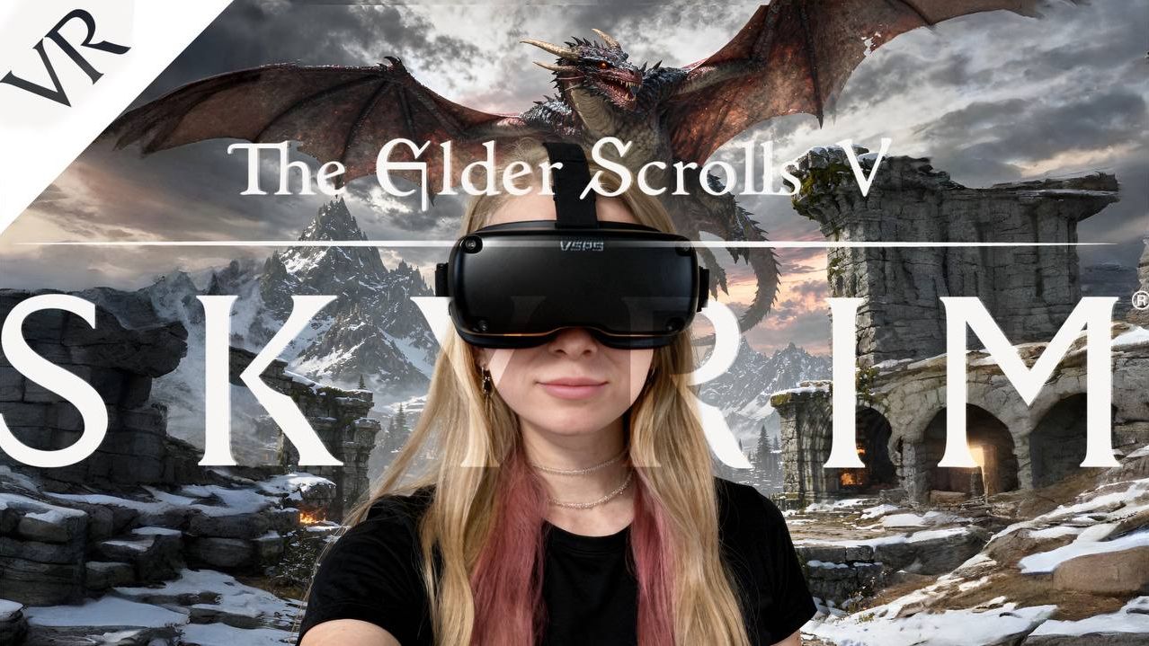 ПРИКЛЮЧЕНИЕ В SKYRIM VR🔥