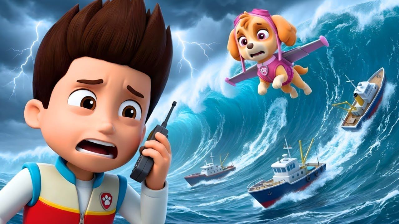 «Щенячий патруль»: полное спасение. О нет!! Неожиданное цунами