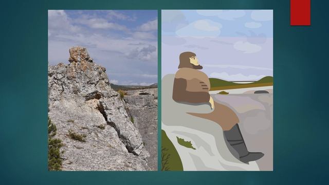 Крымский полуостров - хранитель древнего искусства. Скульптура Гипербореи в ущелье Алимова Балка.