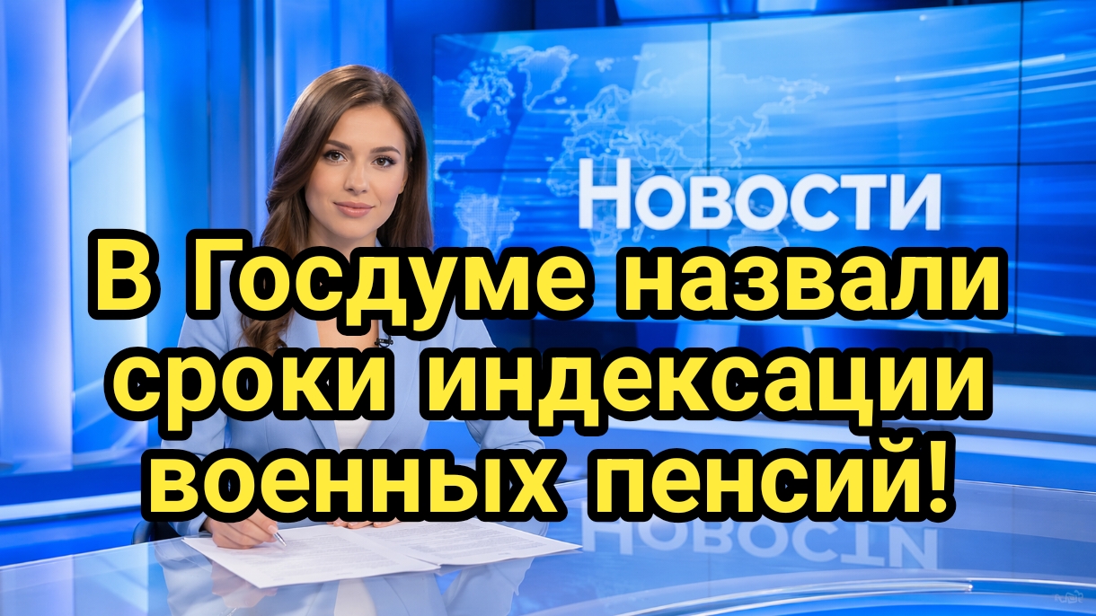 В Госдуме назвали сроки индексации военных пенсий