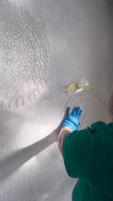 Первый день мк Трафаретная роспись.