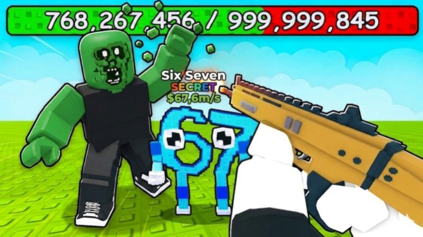 😱СТРЕЛЯЙ В ЗОМБИ РАДИ БРЕЙНРОТОВ В РОБЛОКС!