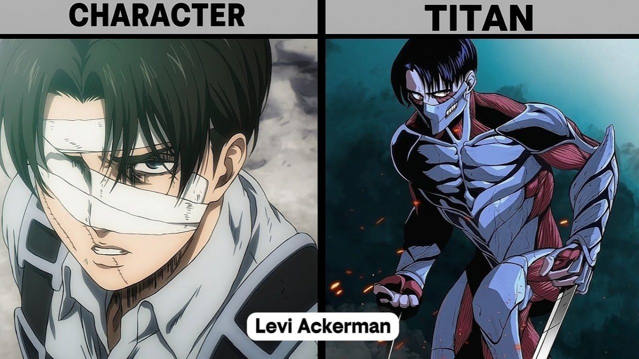 ВСЕ ПЕРСОНАЖИ АТАКИ ТИТАНОВ ПРЕВРАЩАЮТСЯ В ТИТАНОВ! ОБЗОР ТИТАНОВ