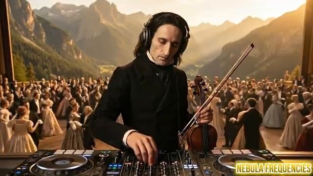 Paganini Techno Mix Elegant Violin For Deep Focus