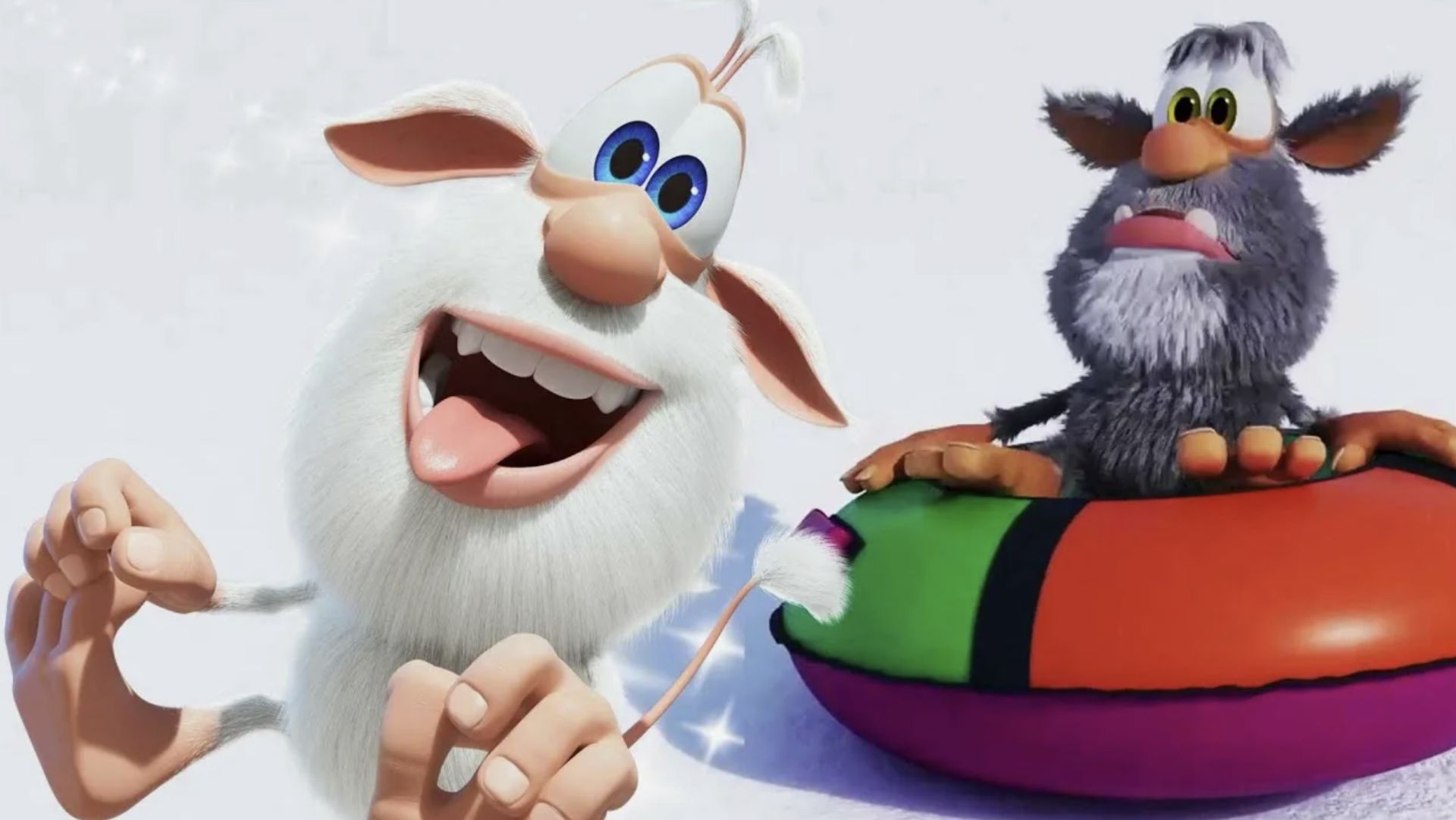 Буба -  первая погоня за пингвином - Серия 145 - Мультфильм для детей Буба