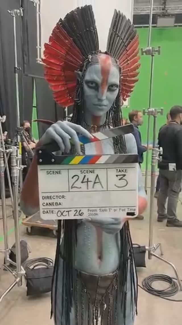 Кадры со съёмок Аватар 4