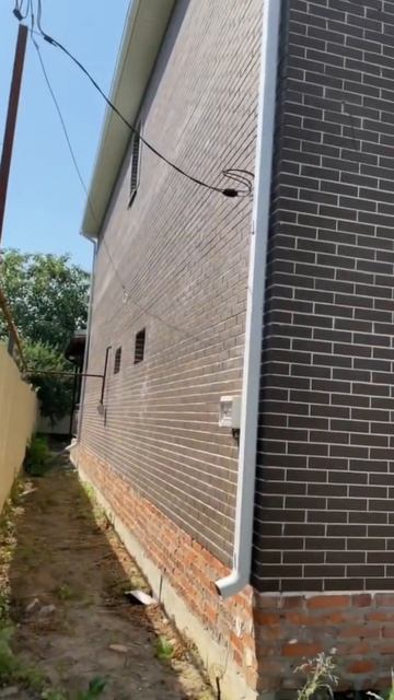 Дом из кирпича Браер Коричневый Риф