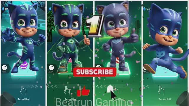 Битва Героев в Масках: Кэтбой против Гекко и Команды Героев