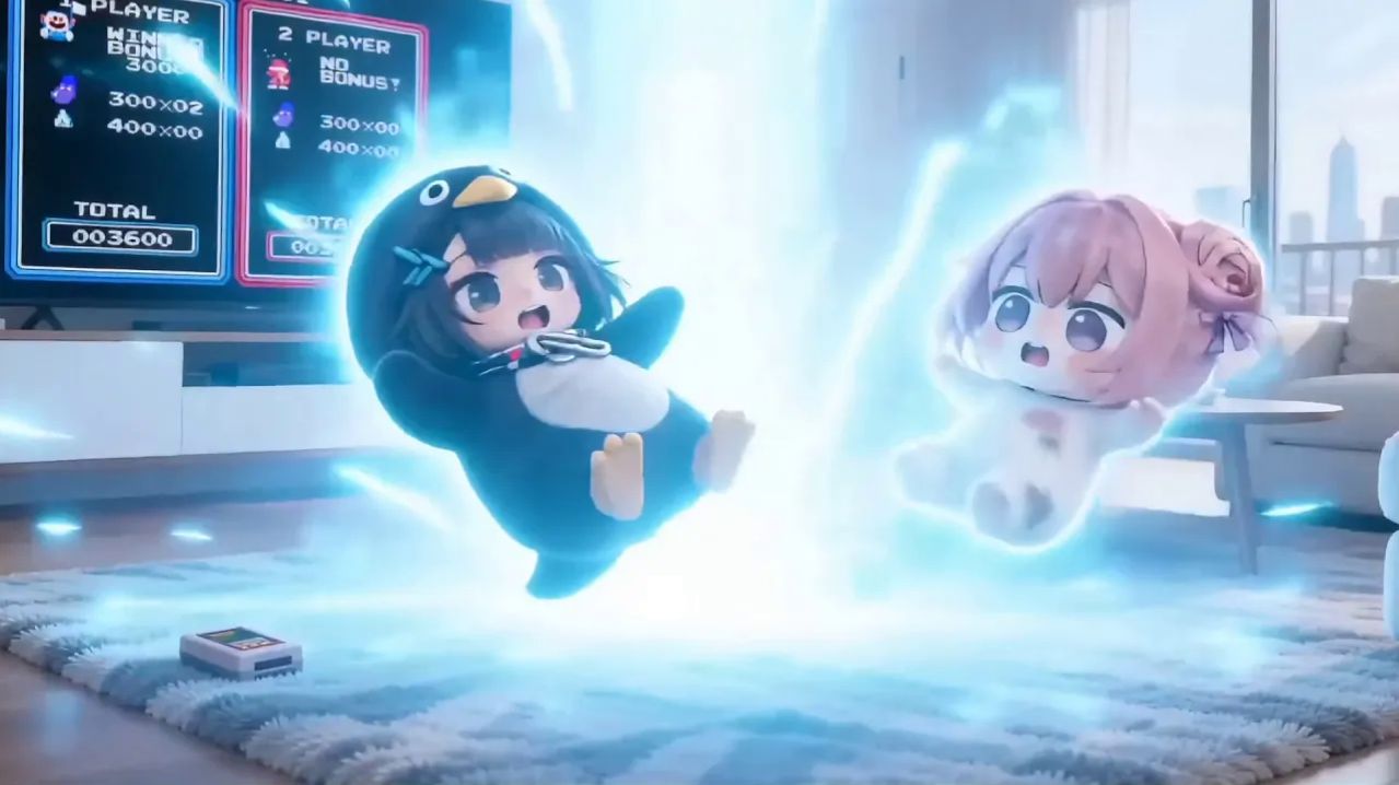 Настоящий игровой опыт Гугу Гаги, маленького пингвина и Доро