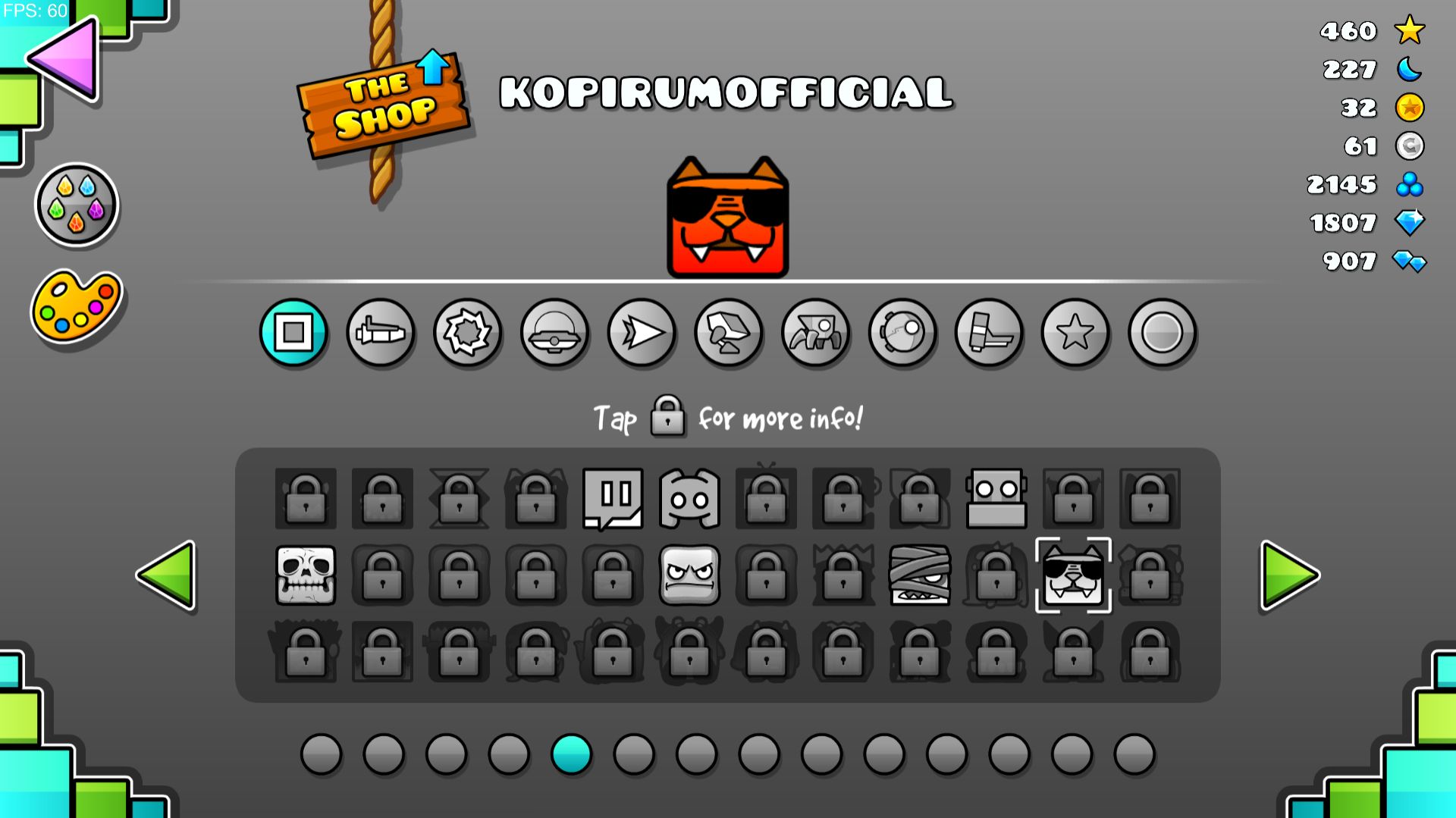 Прохожу уровни в гд!