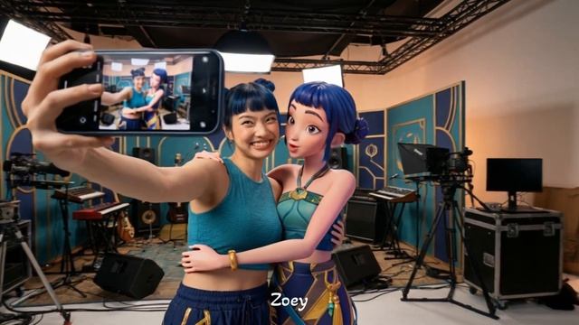 Что если бы K-POP «Охотники на демонов» были реальностью? 🎵 (Руми, Мира, Зои, Джину и другие) детям