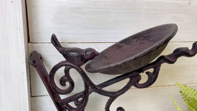 Декоративная поилка для птиц ФИЛОМЕЛА, металл, 25х23 см, 1021958