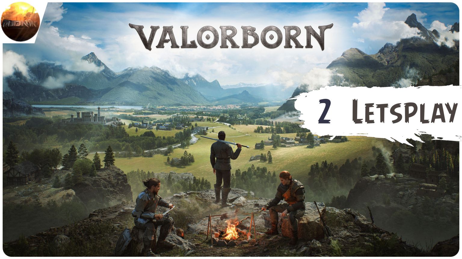 Valorborn - День 2, о дивный новый мир (Letsplay ч2)