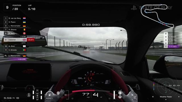 Gran Turismo 7 гонки прохождение1080