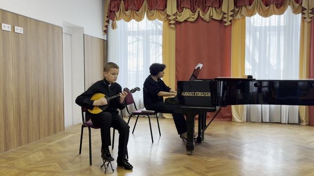 Гаврилин Захар. Г. Венявский, переложение А. Цыганков -  Романс. Концертмейстер Бер О.Л.