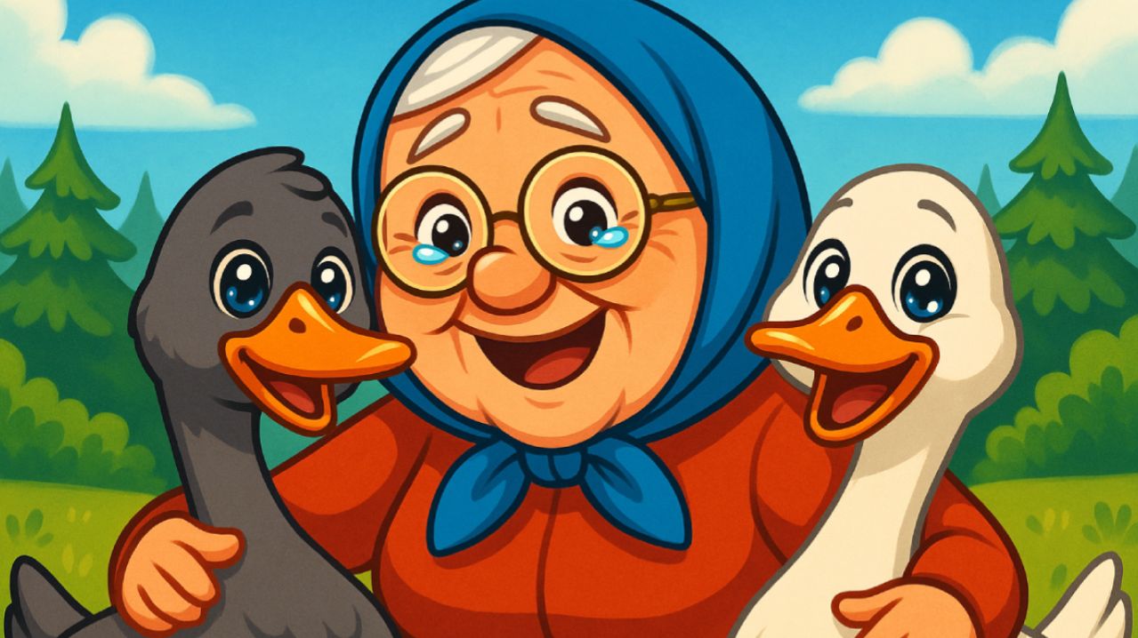 Два веселых гуся - Детская песня