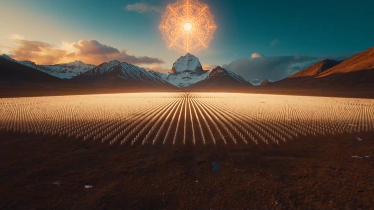 Демон Тибета. Стихи М. Изотовой. Видео ИИ