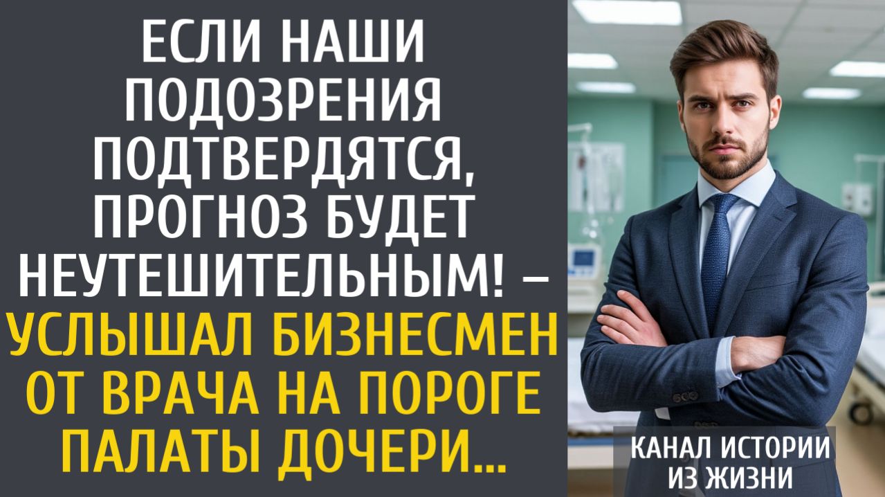 истории из жизни Если наши подозрения подтвердятся, прогноз будет неутешительным! – услышал богач…