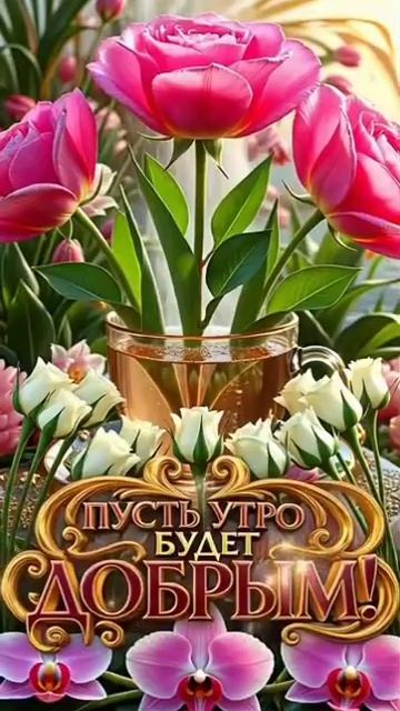 Доброе утро!🙏😀❤️