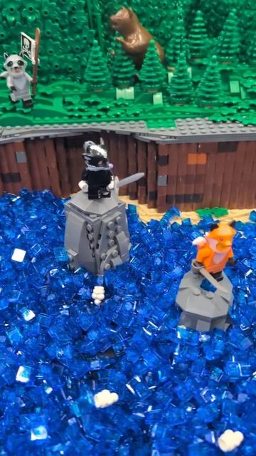 Лего диорама