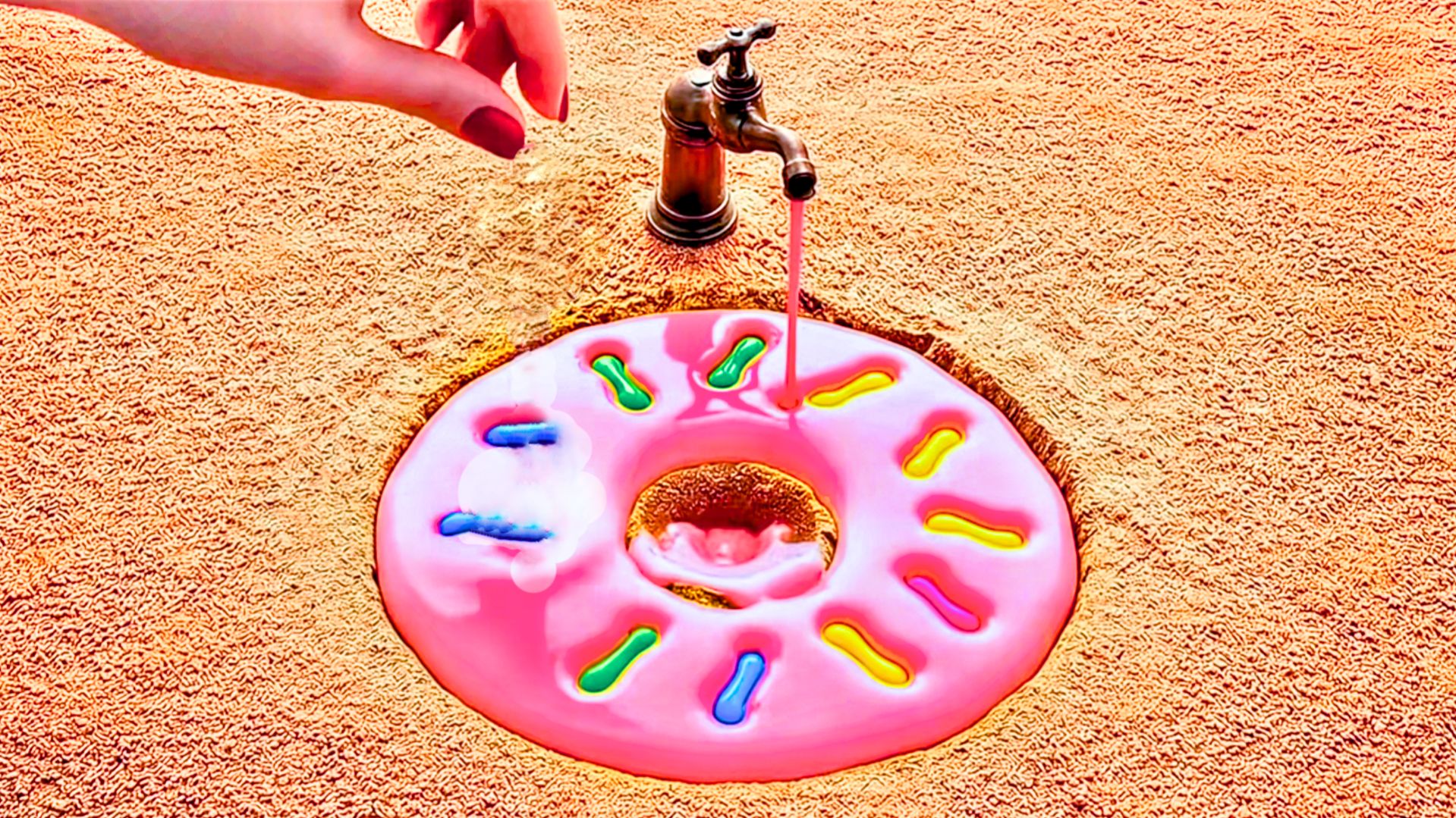 Какие Песочные Фигуры понравились ? 😊 Невероятно приятная ИИ-анимация как Мультики !