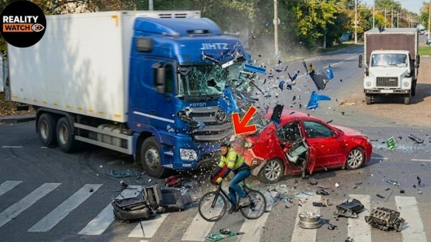 Люди которые родились в рубашке. Попавшие на камеру.